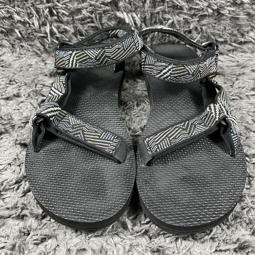 Teva Original Universal Hiking Sandals Women's 9 Black 1003987 Adjustable